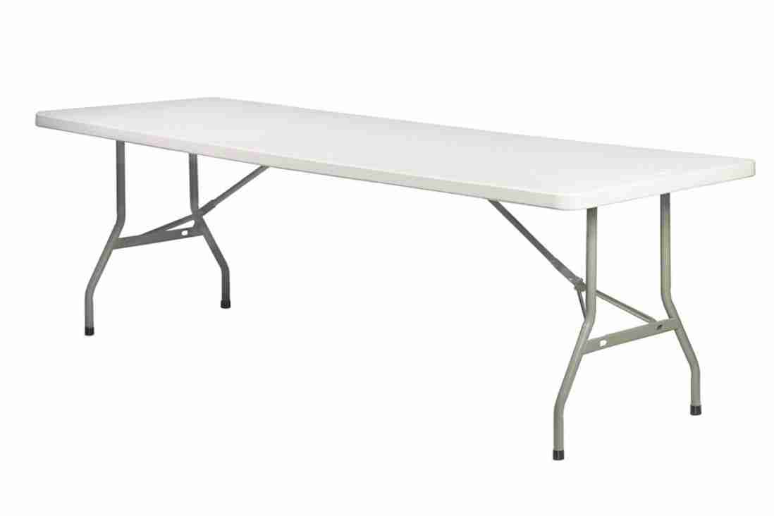 8' Plastic Rectangular Tables