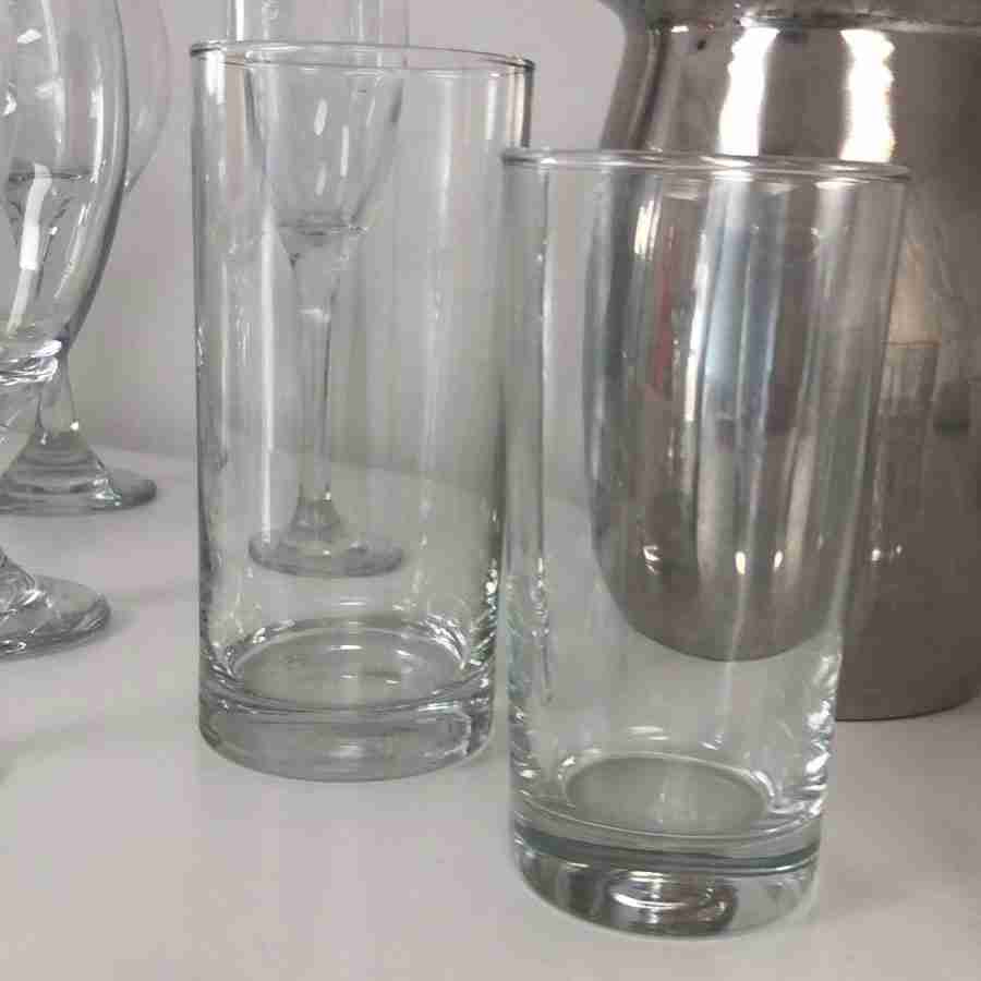 highball glasses