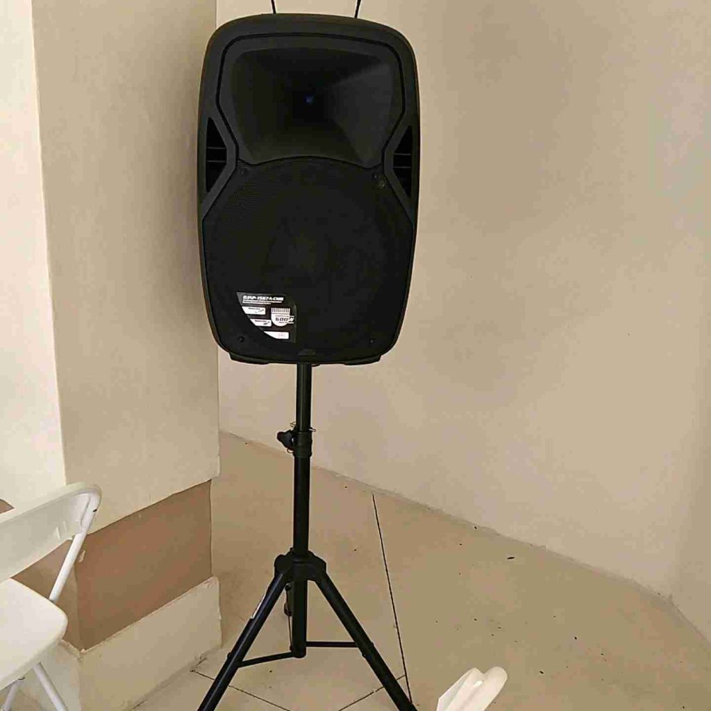 Speaker With Stand