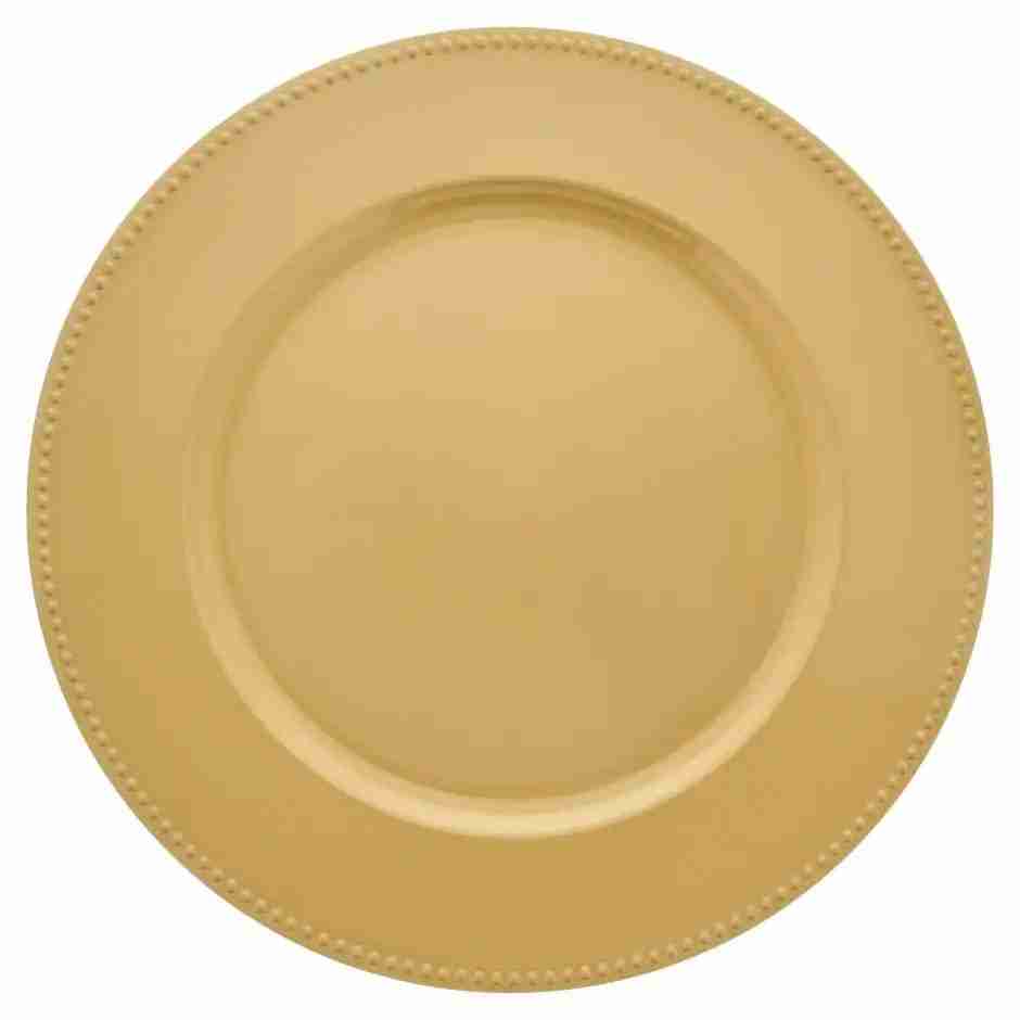 gold charger plates