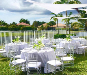 event supply rentals chairs and tables 