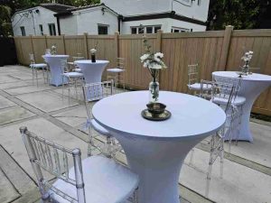 rental chairs and tables cost