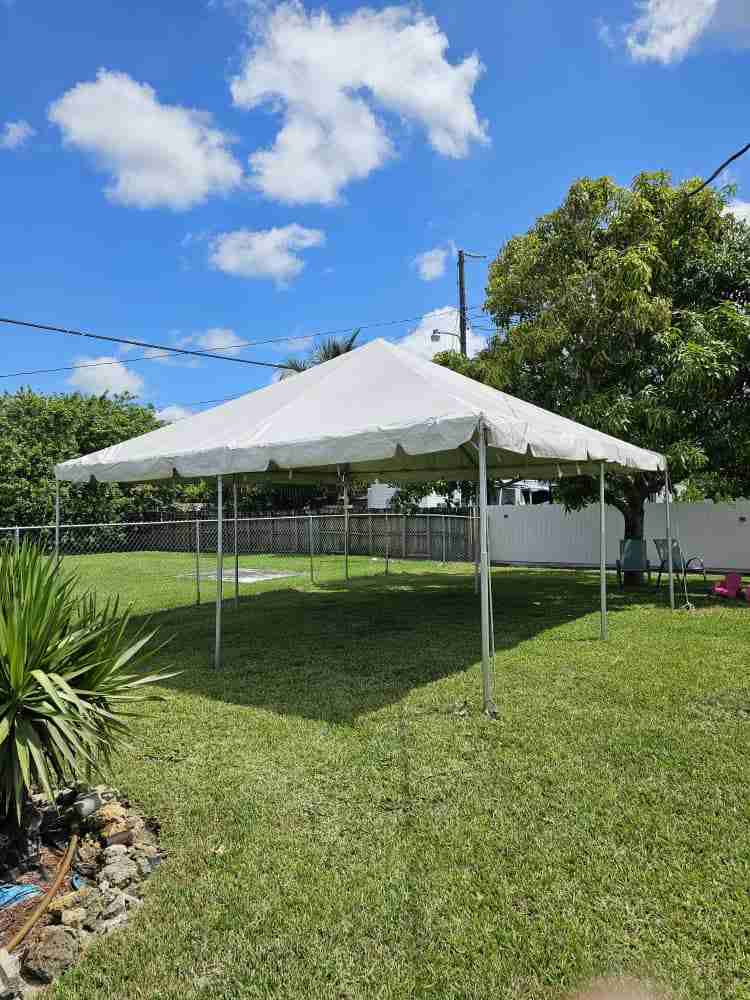 Pole Tent Installation