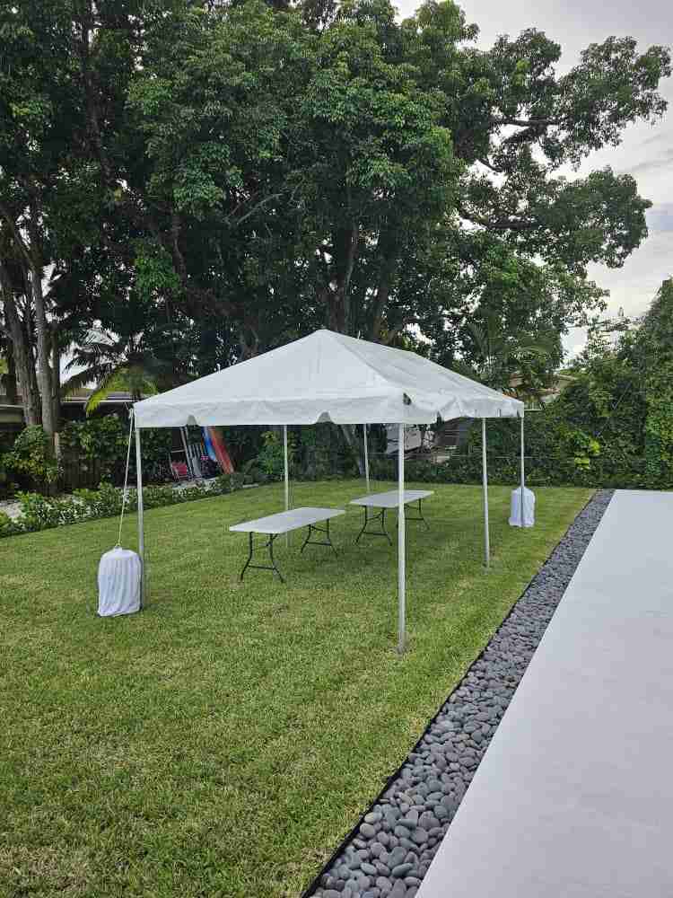 party tent rentals cost for an outdoor event