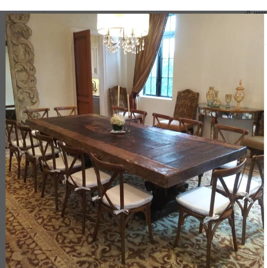 guide to wooden table rentals for events and weddings