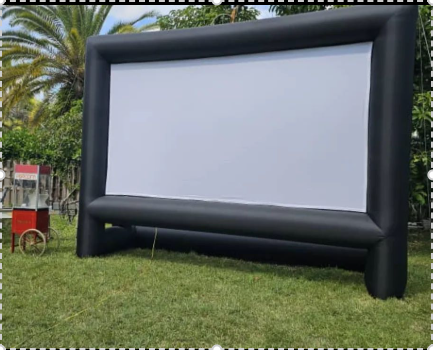 inflatable outdoor cinema screen rental