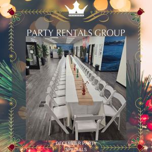 Party Rental Group Holiday Specials